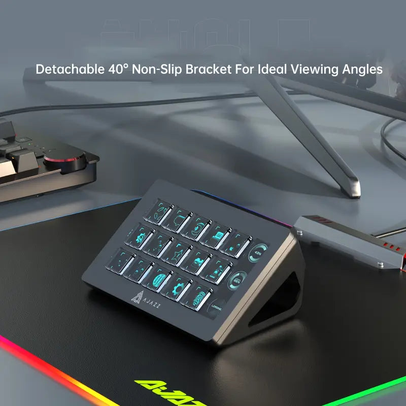 AJAZZ Live Streaming Control Console (AKP153E)-White