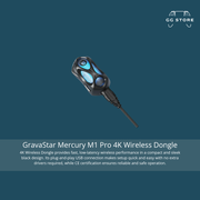 GravaStar Mercury M1 Pro 4K Wireless Dongle