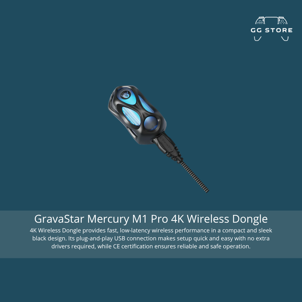 GravaStar Mercury M1 Pro 4K Wireless Dongle