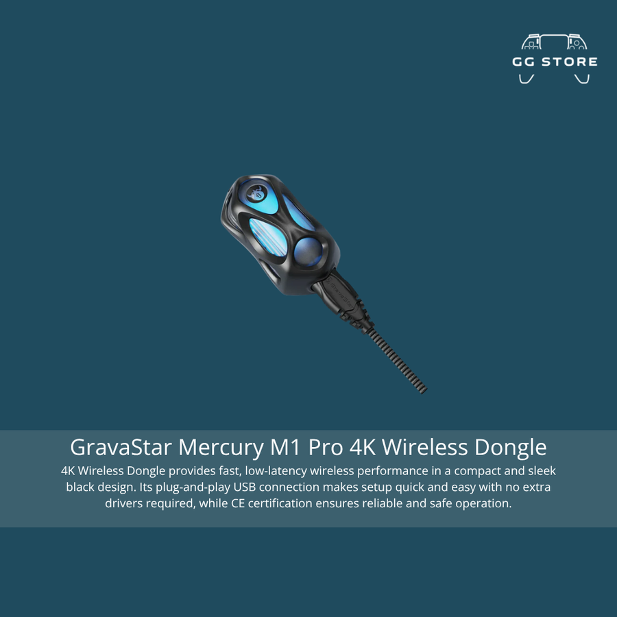 GravaStar Mercury M1 Pro 4K Wireless Dongle