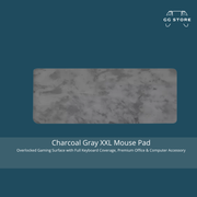 Charcoal Gray Mouse Pad