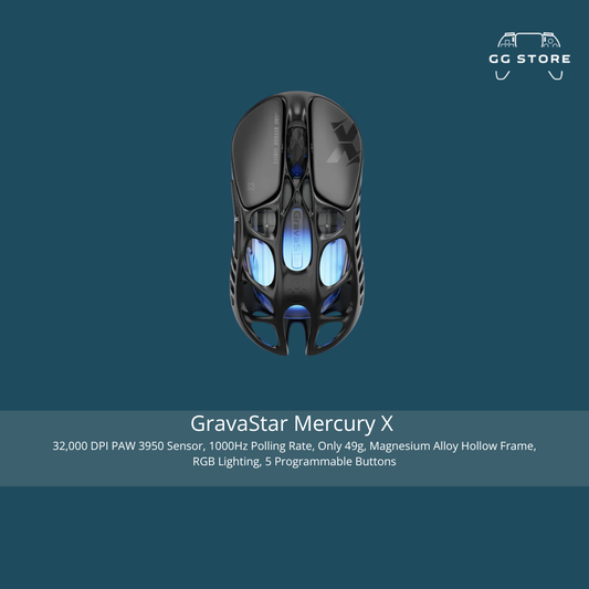 GravaStar Mercury X Wireless Gaming Mouse