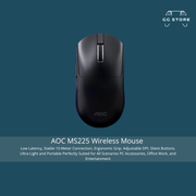 ماوس AOC MS225 اللاسلكي - أسود
