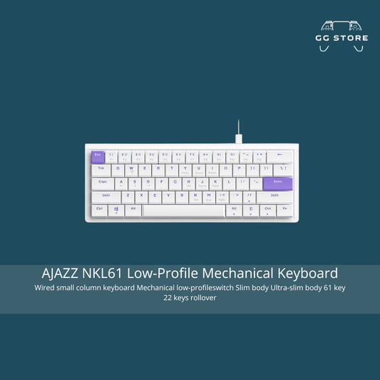 AJAZZ NKL61 Low-Profile Mechanical Keyboard