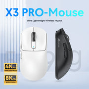 ATTACK SHARK X3 PRO 8K Wireless Mouse - White