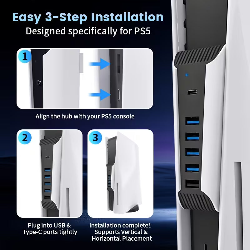 محور توسعة USB لجهاز PS5