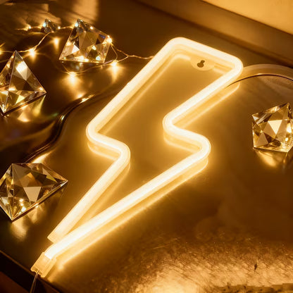 PHANTASYSTAR Lightning Neon Light - Warm White