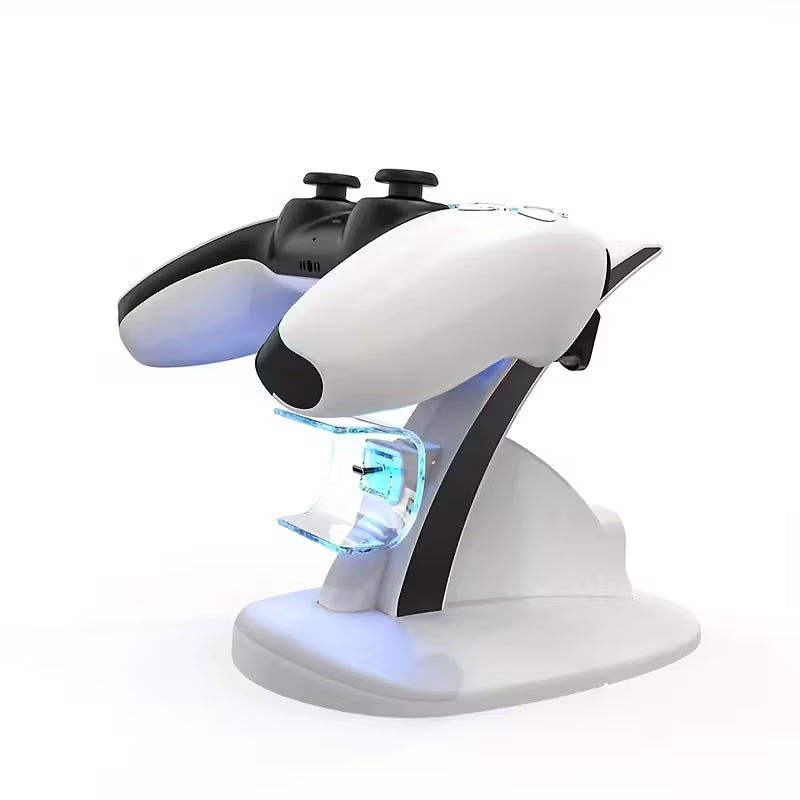 قاعدة شحن لوحدتي تحكم PS5