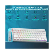 AULA WIN60 HE Wired Magnetic Gaming Keyboard- White