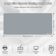 ATTACK SHARK CM02PRO Large Gaming Mouse Pad - Grey