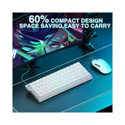 AULA WIN60 HE Wired Magnetic Gaming Keyboard- White