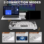YUNZII B75 Pro Mechanical Keyboard - Grey