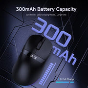 ماوس الألعاب ثلاثي الأوضاع NACODEX X AJAZZ NJ08 V2 - أبيض