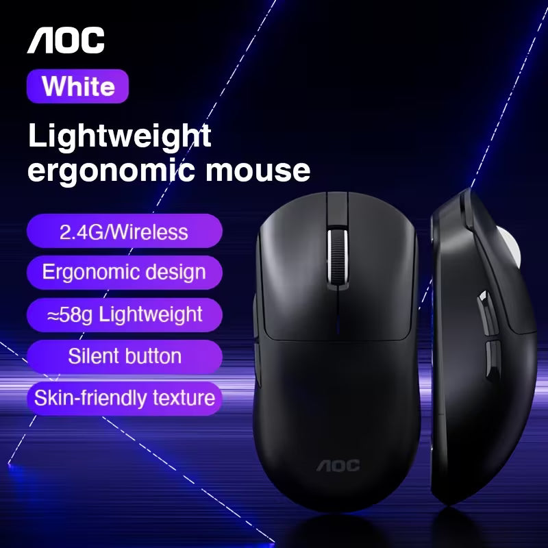 ماوس AOC MS225 اللاسلكي - أسود