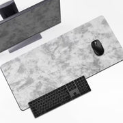Grey Marble Gaming Mouse Pad