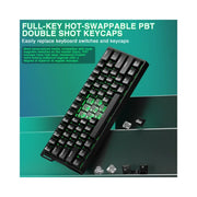 AULA WIN60 HE Wired Magnetic Gaming Keyboard- Black