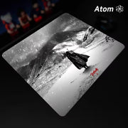 Atom “Born for Victory” Tempered Glass Gaming Mouse Pad