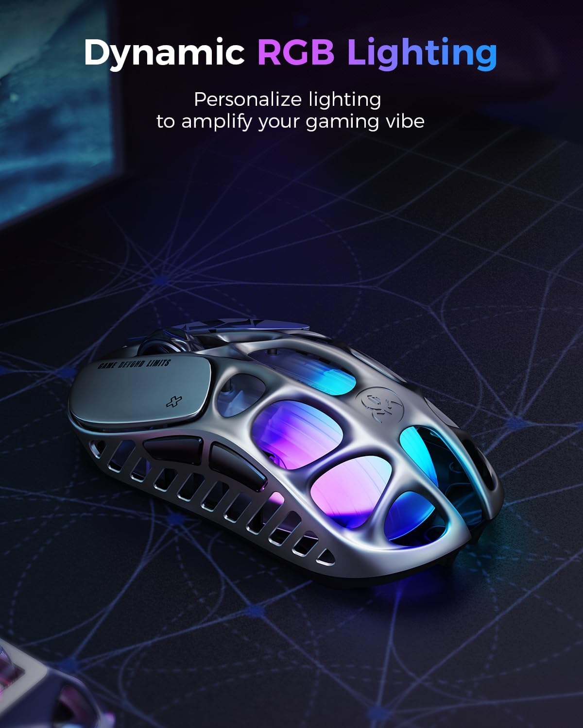 ماوس الألعاب اللاسلكي GravaStar Mercury X