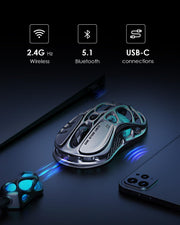 ماوس الألعاب اللاسلكي GravaStar Mercury M1 Pro