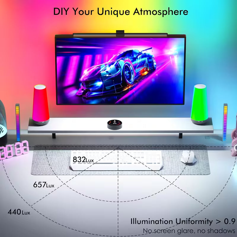 شريط إضاءة شاشة AMILL RGB