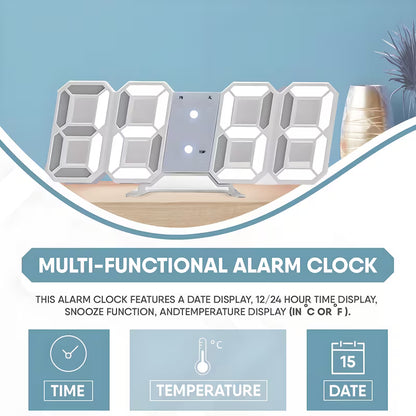 3D LED Digital Clock
