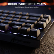 لوحة مفاتيح Attack Shark X68 HE Magnetic Switch - أسود