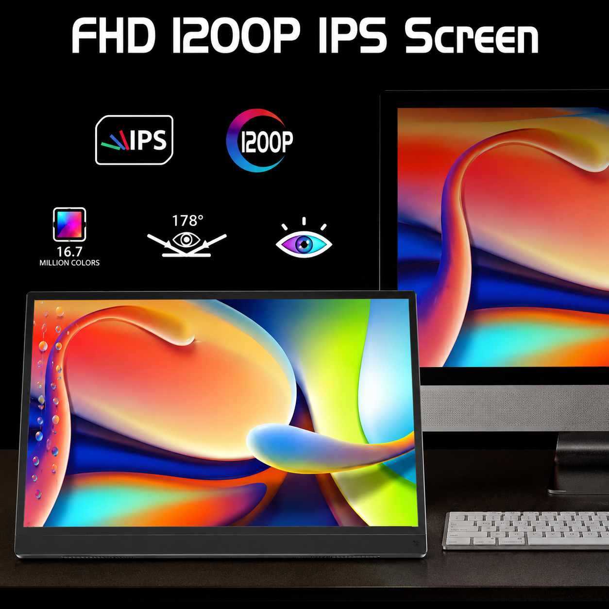 14" Portable IPS Monitor