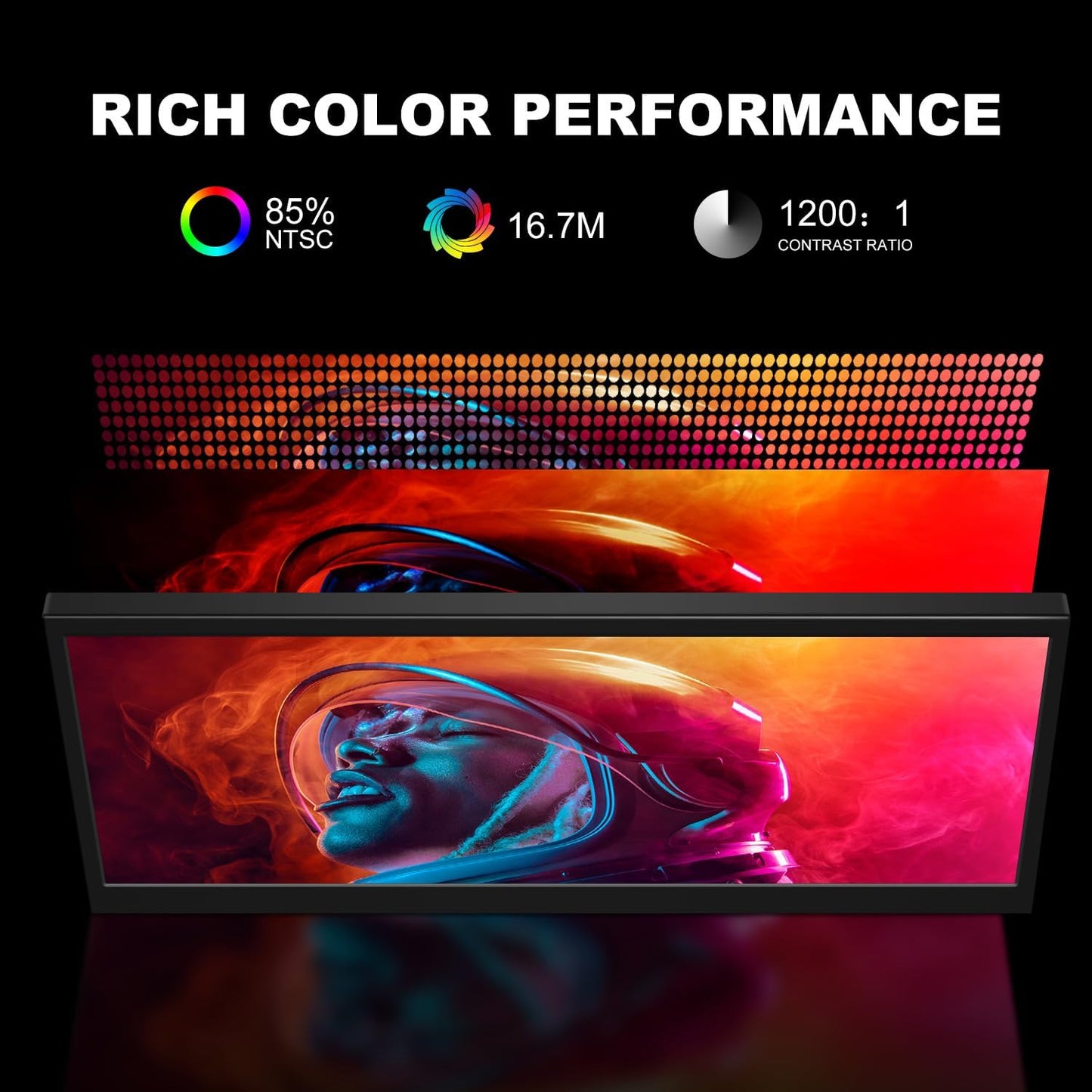 12.3" IPS Stretched Secondary Monitor