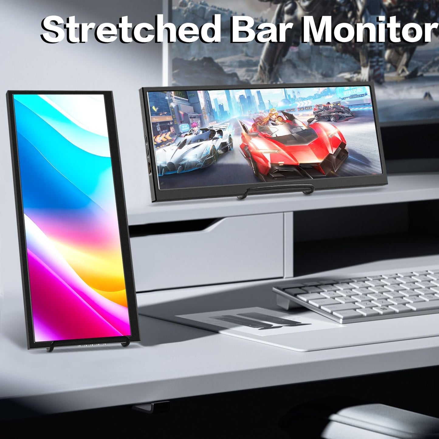 12.3" IPS Stretched Secondary Monitor