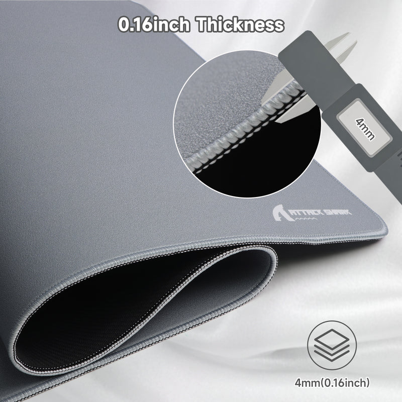 ATTACK SHARK CM02PRO Large Gaming Mouse Pad - Grey