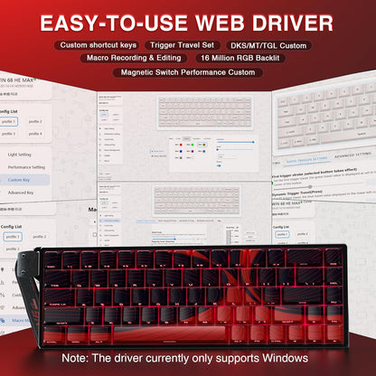 Aula Win68 He Max Magnetic Switch Keyboard