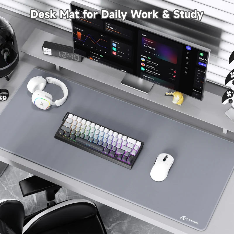 ATTACK SHARK CM02PRO Large Gaming Mouse Pad - Grey