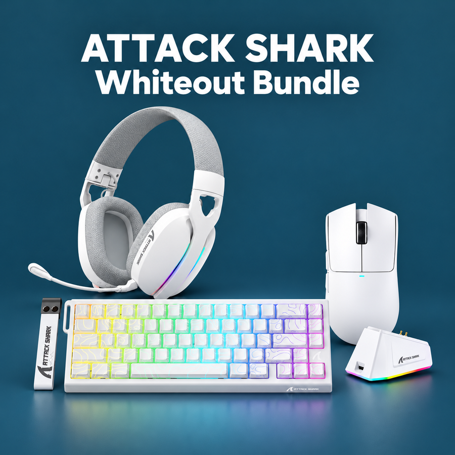 ATTACK SHARK Whiteout Bundle