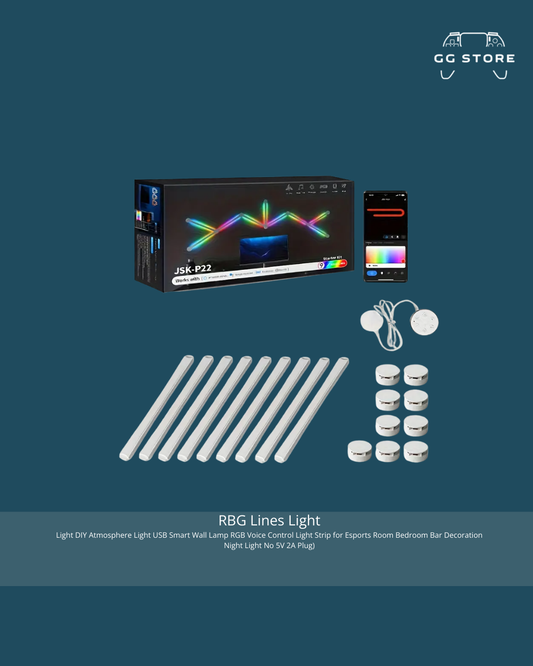 RBG Lines Light Kit 9-Pcs
