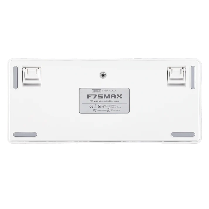 EPOMAKER X AULA F75 MAX Wireless Mechanical Keyboard - Pink & White