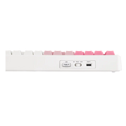 EPOMAKER X AULA F75 MAX Wireless Mechanical Keyboard - Pink & White