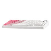 EPOMAKER X AULA F75 MAX Wireless Mechanical Keyboard - Pink & White