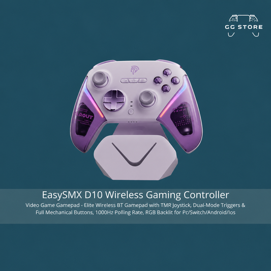 EasySMX D10 Wireless Gaming Controller - Farout Purple