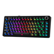 EPOMAKER X AULA F75 Ultra Wireless Mechanical Keyboard - Transparent Black
