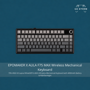 EPOMAKER X AULA F75 MAX Wireless Mechanical Keyboard - Gradient Gray