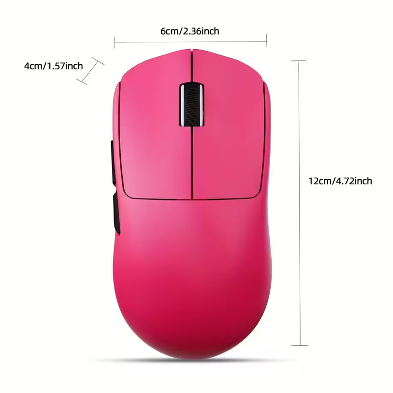 ماوس الألعاب اللاسلكي EWEADN X23 Pro - وردي