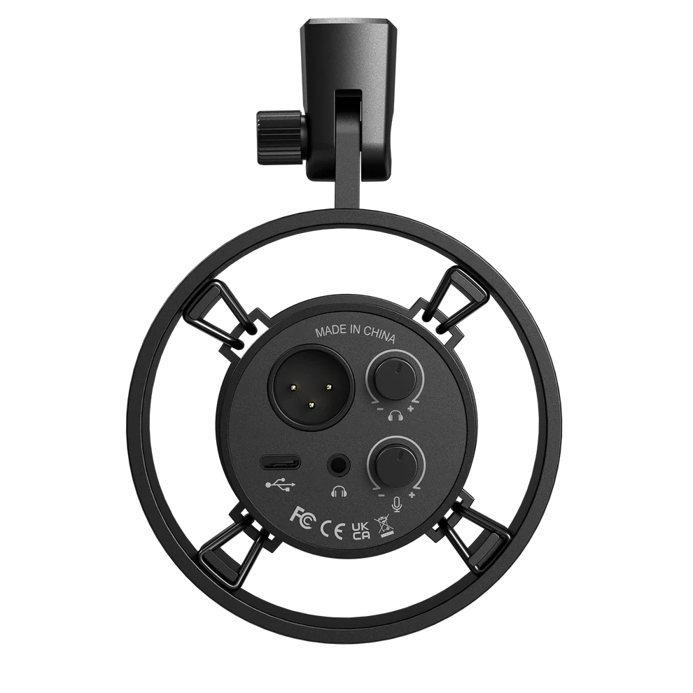 ميكروفون ديناميكي FIFINE AmpliTank K688 USB/XLR - أسود