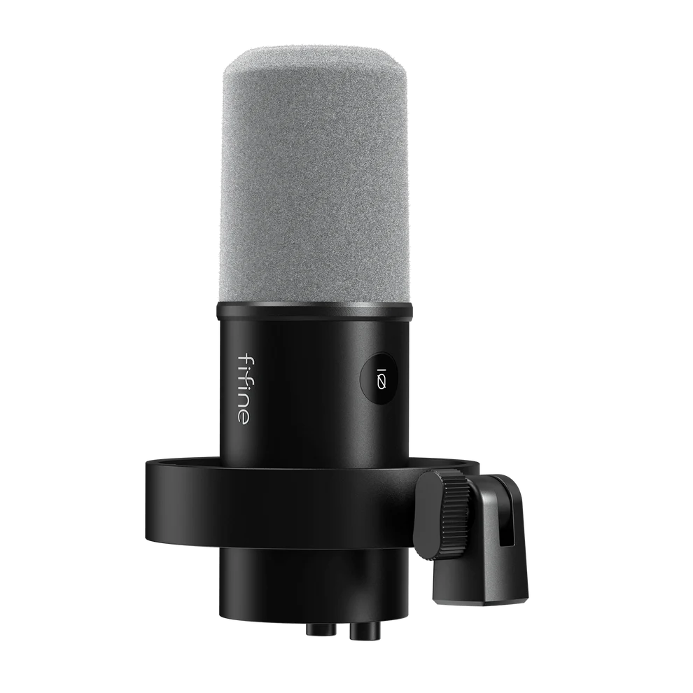 ميكروفون ديناميكي FIFINE AmpliTank K688 USB/XLR - أسود