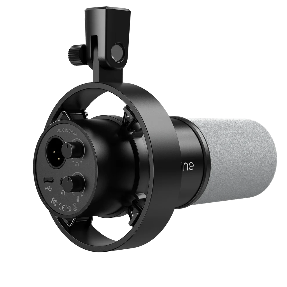 ميكروفون ديناميكي FIFINE AmpliTank K688 USB/XLR - أسود