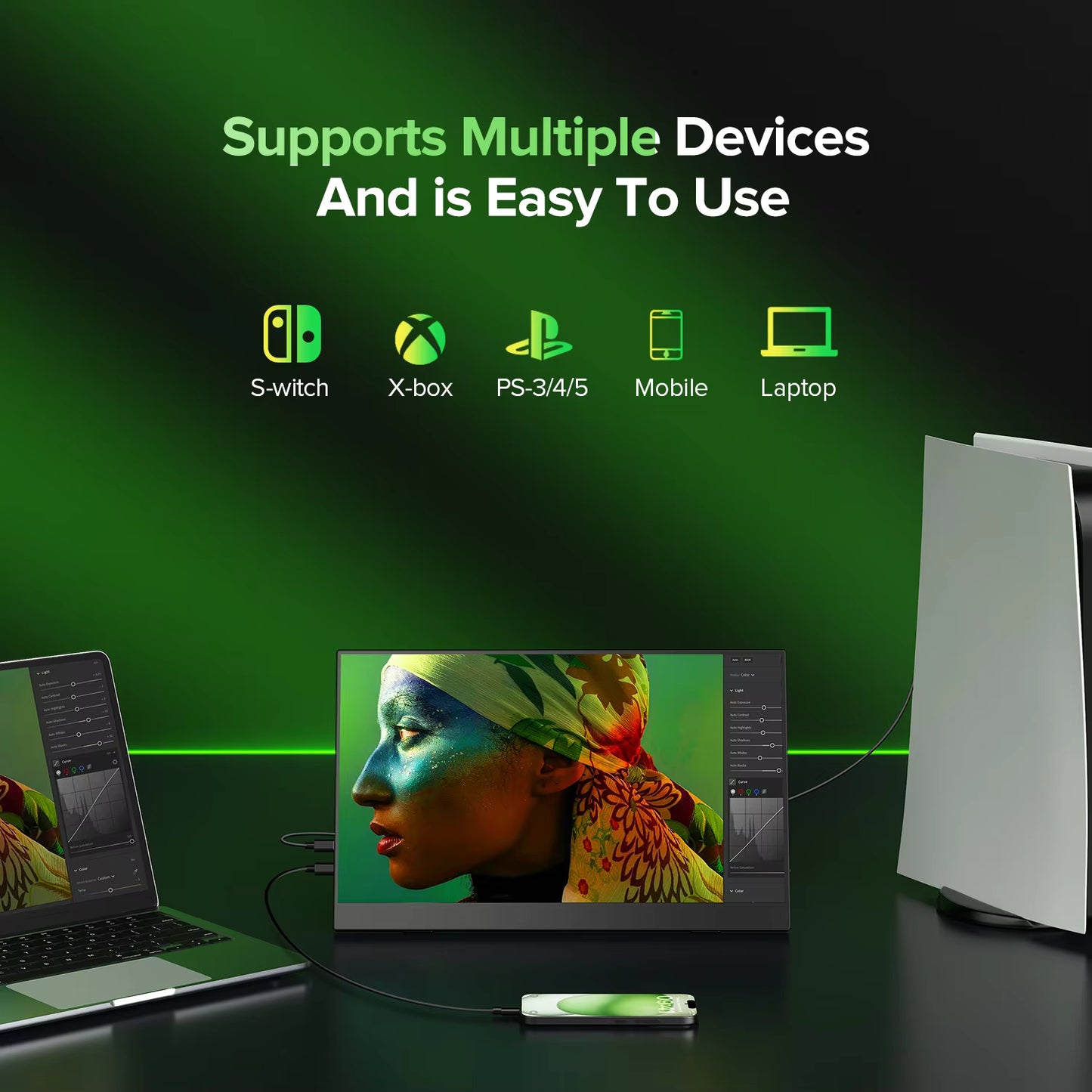 UPERFECT 15.6" Portable Monitor