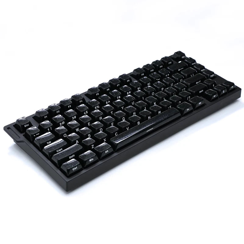 ATTACK SHARK SK03 Crystal Keycaps 136 Keys - Black