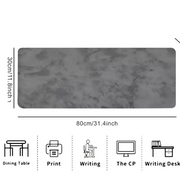 Charcoal Gray Mouse Pad