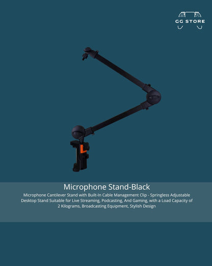 Microphone Boom Arm-Black