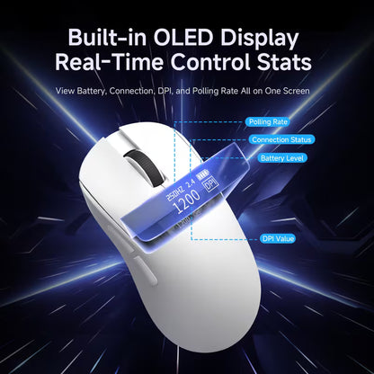 NACODEX NJ08 V2 Tri-Mode Gaming Mouse