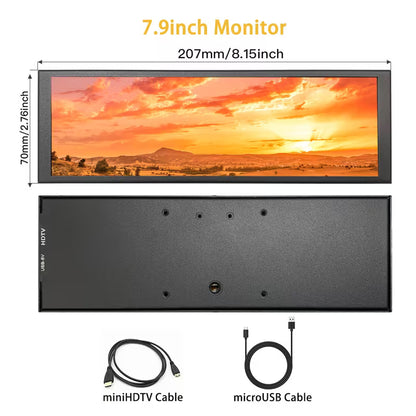 LESOWN 7.9" IPS Secondary Monitor